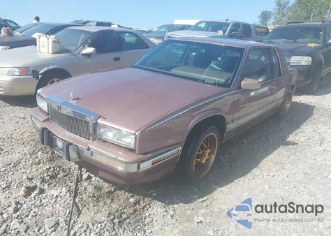1989 Cadillac Eldorado z USA, uszkodzony, nr VIN 1G6EL1152KU614639